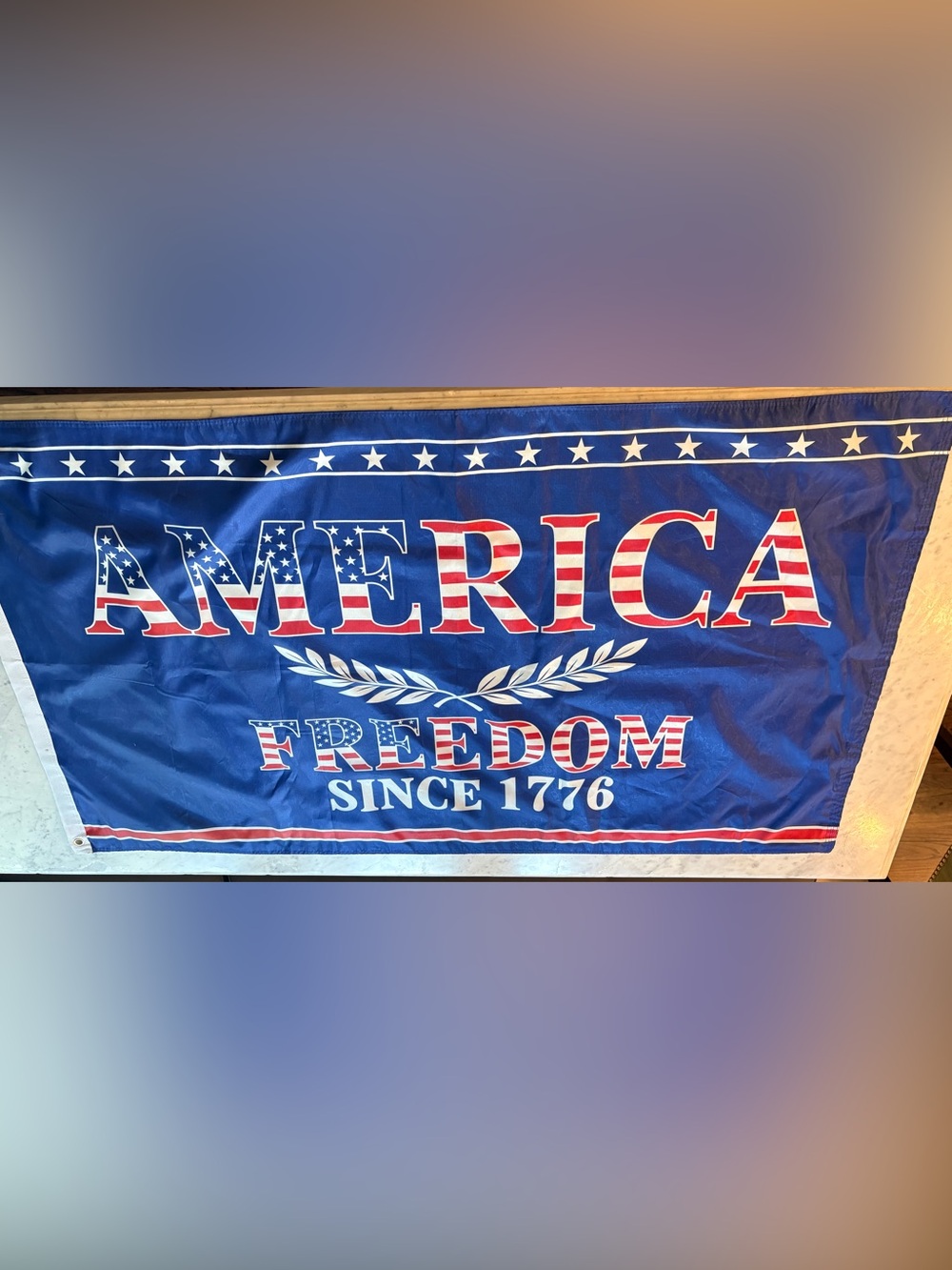 America 250 Flag 3x5 FT, 3-Ply Double-Sided Outdoor Flag, Like New condition